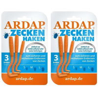 Produktbild von ARDAP Zeckenhaken 3er Set