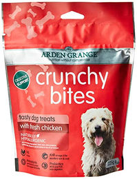 Arden Grange Crunchy Bites Hundeschleckerei Huhn Hypoallergen Ohne Konservierungsstoffe 225 g - 225 g – Bild 1 von 4