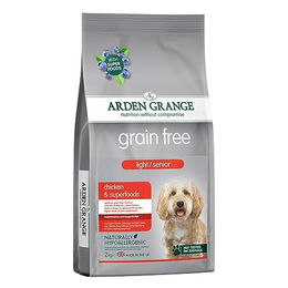 Arden Grange Grain Free Light Senior Hundefutter Huhn und Superfoods 2 kg - 2 kg – Bild 1 von 1