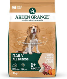 Arden Grange Hundefutter Adult Schwein & Reis Hypoallergen 2 kg - 2 kg – Bild 1 von 2