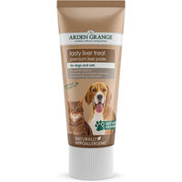 Produktbild von Arden Grange Tasty Paste Huhn und Leber für Katzen 75 g ohne Farb- und Aromastoffe sowie Konservierungsstoffe - 12 x 75 g