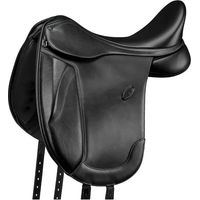 Produktbild von Arena Dressursattel aus Leder in Schwarz 18 Zoll