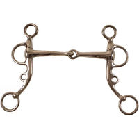 Produktbild von Argentinisches Pferdemaulzeug Umbria Equitazione aus Edelstahl in Braun und Silber