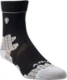 Produktbild von Ariat AeiatTEK Devon Performance Reitsocken Damen Schwarz Größe M