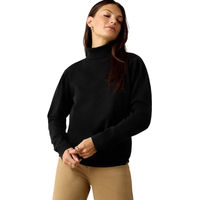 Produktbild von Ariat Aldergate Pullover Damen Schwarz Baumwolle Größe L