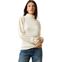 Produktbild von Ariat Aldergate Pullover Damen Weiß Baumwolle Größe S