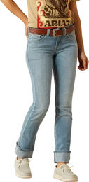 Produktbild von Ariat Alina Reitjeans Damen Gerade Schnitt Blau 26 Short