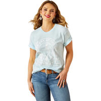 Produktbild von Ariat Another Day T-Shirt für Damen aus Baumwolle Blau XXL