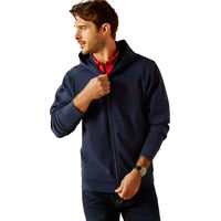 Produktbild von Ariat Antez Full Zip Sweatshirt Herren aus Bio-Baumwolle Blau Größe S