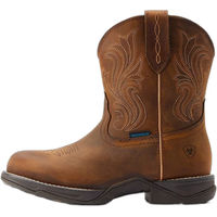 Produktbild von Ariat Anthem Toe II Western-Stiefel aus Leder für Damen in Braun Größe 36 mit runder Spitze