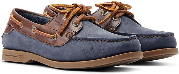 Ariat Antigua Bootsschuhe aus Leder für Damen in Blau oder Braun Größe EUR 41.5 – Bild 1 von 3