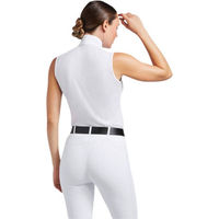 Produktbild von Ariat Aptos Show Shirt Reitshirt für Damen in Weiß aus Polyester Größe M