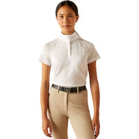 Produktbild von Ariat Aptos Vent 2.0 Reitshirt für Kinder in Weiß XXL