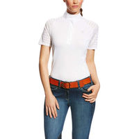 Produktbild von Ariat Aptos Vent Classic Reitshirt Weiß Größe M