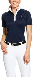Ariat Aptos Vent Classic Turniershirt Reitshirt Navy Blau Größe M – Bild 1 von 1