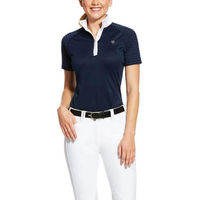 Produktbild von Ariat Aptos Vent Classic Turniershirt Reitshirt Navy Blau Größe M