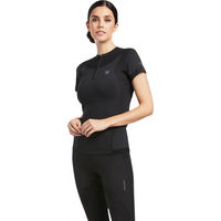 Produktbild von Ariat Ascent Crew Reitshirt für Damen in Schwarz Größe S