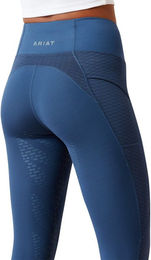 Ariat Ascent Half Grip Highwaist Reitleggings Damen Blau XL – Bild 1 von 4