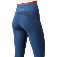 Produktbild von Ariat Ascent Half Grip Highwaist Reitleggings Damen Blau XL
