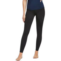 Produktbild von Ariat Ascent Half Grip Reitleggings für Damen in Schwarz Größe L