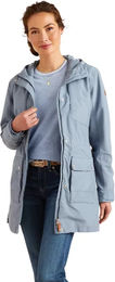 Produktbild von Ariat Atherton Wasserdichte Reitjacke für Damen mit Kapuze in Blau Größe S