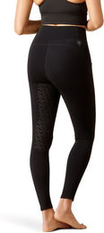 Ariat Avail High Waist Half Grip Reitleggings Damen Schwarz XS – Bild 1 von 5