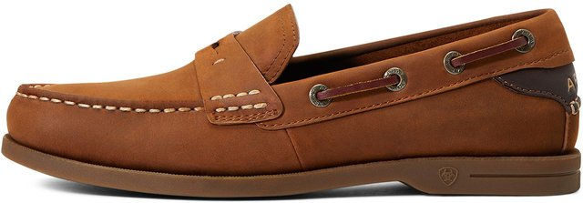 Ariat Azur Bootsschuhe Damen aus Leder Braun Größe 6.5 – Bild 1 von 3