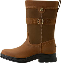Ariat Bampton Reitstiefel Damen aus Leder wasserdicht Braun – Bild 1 von 8