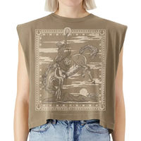 Produktbild von Ariat Bandana Rider Reitshirt für Damen in Braun und Beige Größe L