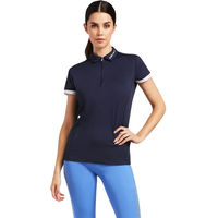 Produktbild von Ariat Bandera Polo Shirt für Damen in Navy Größe L