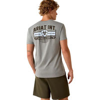Produktbild von Ariat Banner Reitshirt für Herren in Grau XXL