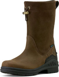 Ariat Barnyard Brooke Reitstiefel für Damen aus Leder wasserdicht Braun Grösse 37 EU – Bild 1 von 8