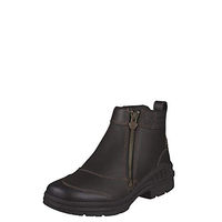 Produktbild von ARIAT Barnyard Damen Reitstiefel aus wasserdichtem Leder mit Seitenreißverschluss Dunkelbraun EU 37