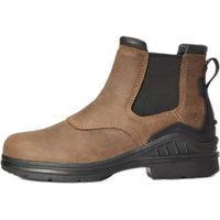 Produktbild von Ariat Barnyard Twin Gore II Reitstiefel Damen aus Leder Braun Wasserdicht