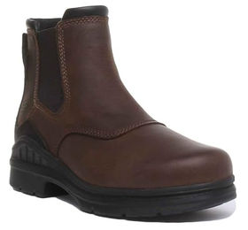 Produktbild von Ariat Barnyard Twin Gore II Reitstiefel für Damen aus Leder in Antique Brown Größe 42 EU