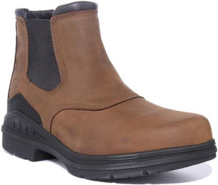ARIAT Barnyard Twin Gore II Reitstiefel für Herren aus Leder in Antique Brown wasserdicht Größe 47 – Bild 1 von 6