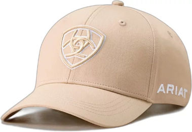 Ariat Baseball Kappe Show Unisex Beige Baumwolle – Bild 1 von 2