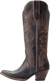 Produktbild von Ariat Belinda StretchFit Reitstiefel aus Leder für Damen in Schwarz Größe 36