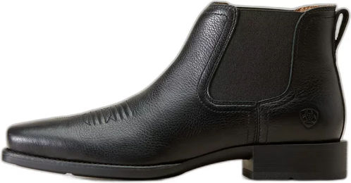 Produktbild von Ariat Booker Ultra Square Toe Reitstiefel aus Leder für Herren in Schwarz