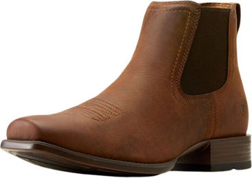 Ariat Booker Ultra Western Chelsea Boots Herren Rough Tan Größe 42.5 – Bild 1 von 1