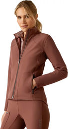 Produktbild von Ariat Boreas Sweatshirt Full Zip Damen Braun Wasserabweisend bluesign® Polyester Größe L