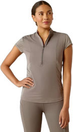 Ariat Breathe Reitshirt Damen aus Nylon in Lila Grau Größe S – Bild 1 von 5