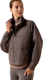 Ariat Breathe X Reitjacke für Damen in Grau Größe L – Bild 1 von 1