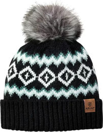 Produktbild von Ariat Bristole Wintermütze für Damen in Schwarz und Bunt