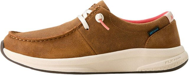 Ariat Buckeye wasserfeste Lederschuhe für Damen in Beige und Braun – Bild 1 von 3
