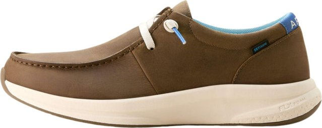 Ariat Buckeye wasserfeste Lederschuhe für Herren in Beige und Braun Größe 42 – Bild 1 von 3