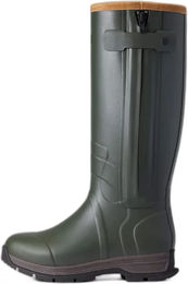 Produktbild von Ariat Buford Reitstiefel für Damen aus Gummi wasserdicht und isolierend Grün Größe 36