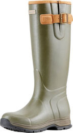 Ariat Burford Insulated Gummistiefel für Damen in Grün Größe 41 wasserdicht und gefüttert – Bild 1 von 3