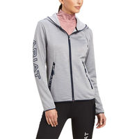Produktbild von Ariat Byron Zip Hoodie Damen Heather Grey Größe M