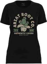 Produktbild von Ariat Cacti Cowboy Reitshirt für Damen in Schwarz Größe L